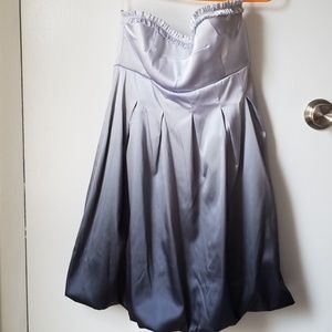 Silver ombre party dress